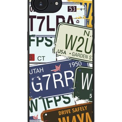 Stylizedd For Apple iPhone 16e Case,Slim fit Camera Protection, Shockproof Thin Phone cover - Number Plates