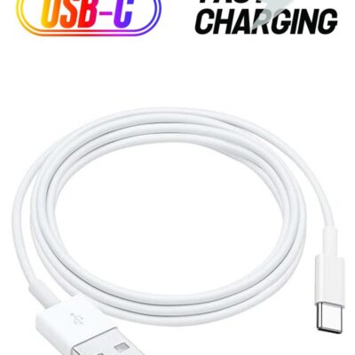 Type-C to USB cable, fast charging and data transfer for all USB-compatible devices. (1 M)