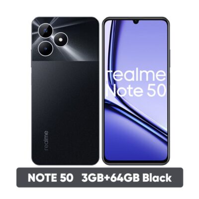 realme Note 50 Dual SIM Midnight Black 3GB RAM 64GB 4G - International Version