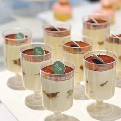 50/25pcs 5oz 150ml Dessert Cups (Please Confirm The Specifications And Dimensions Before Purchasing.), Plastic Containers, Suitable For Espresso, Tiramisu Pudding, Cheesecake, Mousse, Reusable, Suitable For Birthday Parties And Wedding Parties.,Christmas |