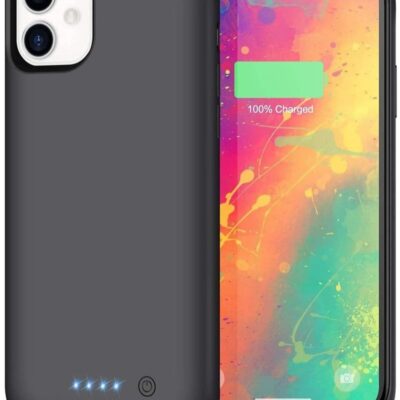 ELTRAZONE Battery Case for iPhone 11, Newest [4500mAh] Portable Charging Case Rechargeable External Battery Pack Protective Extended Battery Backup Charger Case for iPhone 11 (6.1 inch)
