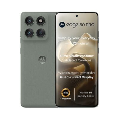 Motorola Edge 60 Pro 5G Dual SIM PANTONE Shadow Green 12GB RAM 512GB - Middle East Version