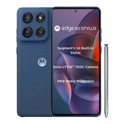 Motorola Edge 60 Stylus 5G Dual SIM PANTONE Gibraltar sea (dark) 8GB RAM 256GB - Middle East Version