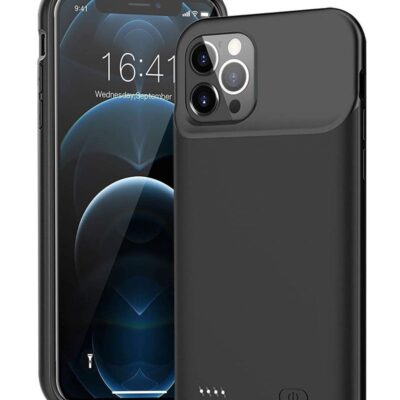 BORTONY Battery Charging Case Cover for Apple iPhone 11 Pro Max-4500mAh
