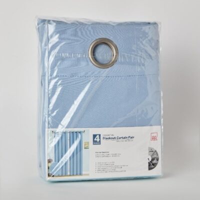 Home Box Essential 4-Pieces Blackout Curtain Set 240 x 140 cm