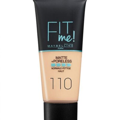 MAYBELLINE NEW YORK Maybelline New York Fit Me Matte + Poreless – 110 Porcelain