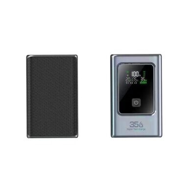 Rich Life 35W Mini Power Bank 10000mAh – LED Digital Display Fast Charging Portable Charger with Li-Polymer Battery