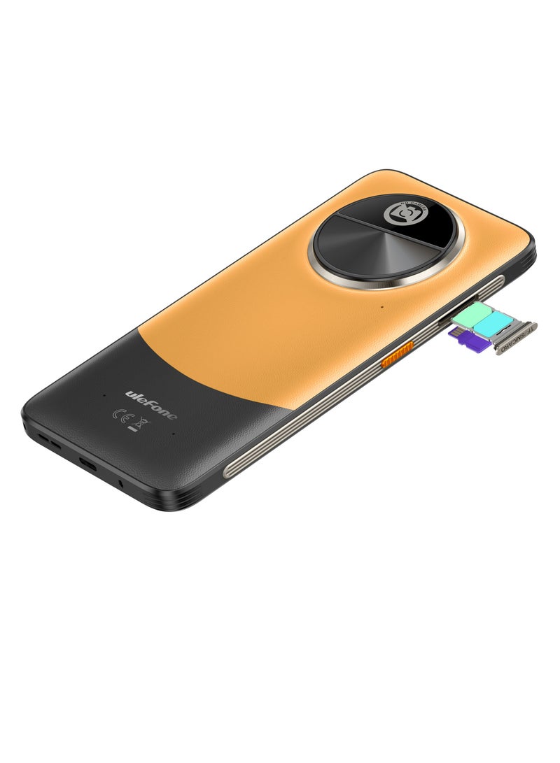 Ulefone No Camera Mobile Octa-core Android 13 Umbra Orange RAM 12GB ROM 512GB 5G Smartphone - Image 5