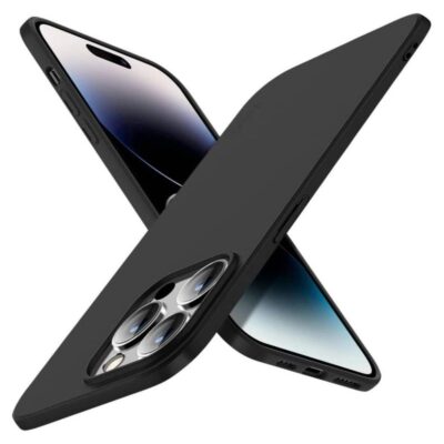 ELTRAZONE Compatible iPhone 14 Pro Max Case Slim Fit Ultra-Thin [Guardian Series] Soft TPU Matte Finish Coating Phone Cases Lightweight Anti-Scratch Back Cover Grip 6.7"