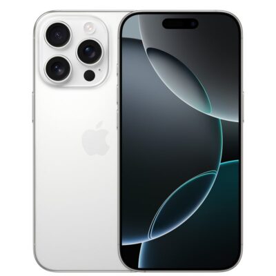 Apple iPhone 16 Pro 128GB White Titanium 5G (E-sim only) With FaceTime - USA Version