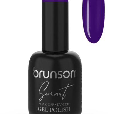 brunson Gel Nail Polish, 15ml Smart Gel Nails Glossy Shine Finish Long Lasting Soak off UV/LED Gel Polish for Nail Art French Manicure Pedicure Salon Quality Chip Resistant Gel Nail Extensions UV Gel BSM103