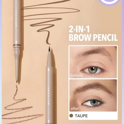 SHEGLAM Brows On Demand 2-In-1 Brow Pencil - taupe