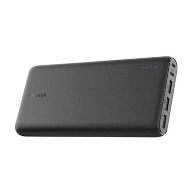 Anker Power Bank, PowerCore 26800mAh Portable Charger with Dual Input Port and Double-Speed Recharging, 3 USB Ports External Battery for iPhone 16/15/14/13 Series, iPad, Galaxy, Android and More Black