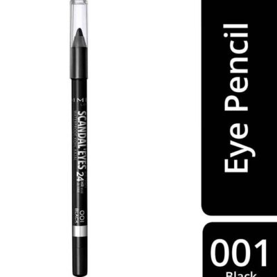 RIMMEL LONDON Scandaleyes Waterproof Kohl Kajal Pencil Eyeliner 1.3 g 001 Black