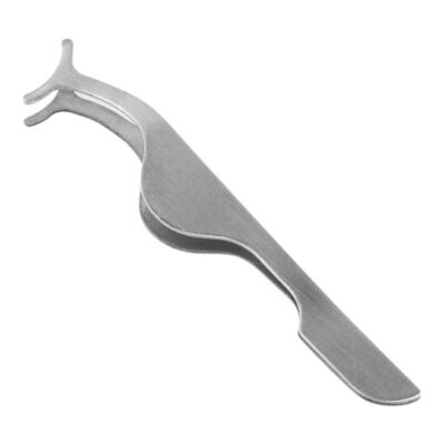 CYTHERIA False Eyelashes Extension Remover Clip Tweezers Silver