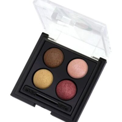 Golden Rose 4-Color Wet And Dry Eyeshadow Palette Multicolour