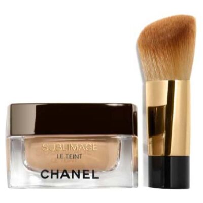 CHANEL Sublimage Le Teint Cream Foundation With Brush 50 Beige