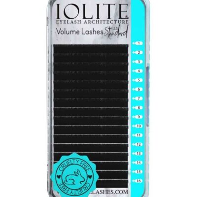 IOLITE Pair Of 8 B Curl Eyelash Extensions Set Black