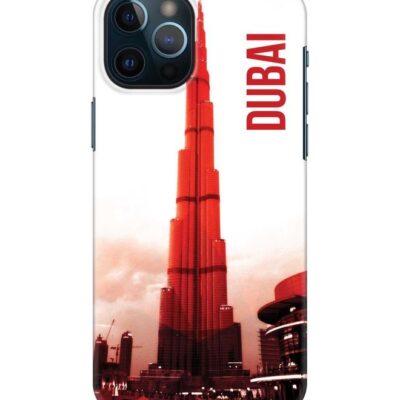 Stylizedd Snap Classic Series Protective Case Cover For Apple iPhone 12 Pro Dubai - The Burj