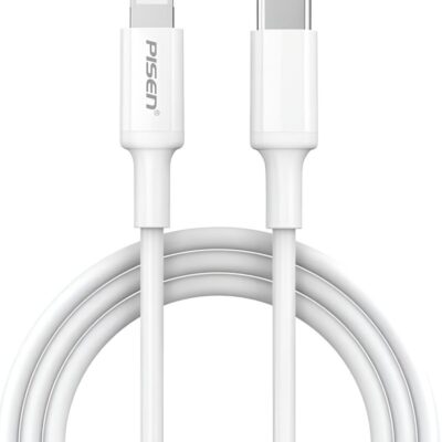 Pisen USB C to Lightning Fast Charging Cable 2M iPhone Fast Charger Power Delivery Type C Charging Cable for Apple iPhone 14/13/12/11 Pro XS MAX/XR/8/7/6s Plus,iPad