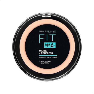 MAYBELLINE NEW YORK Fit Me Matte & Poreless Powder 120 Classic Ivory