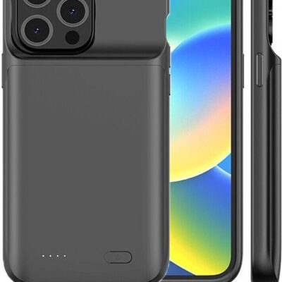 Battery Case for iPhone 14 Pro Max, 4500mAh Portable Protective Charging Case, Extended Battery Backup, Compatible for Apple iPhone 14 Pro Max, Rechargeable Charger Case.