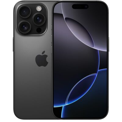 Apple iPhone 16 Pro 128GB Black Titanium 5G (E-sim only) With FaceTime - USA Version