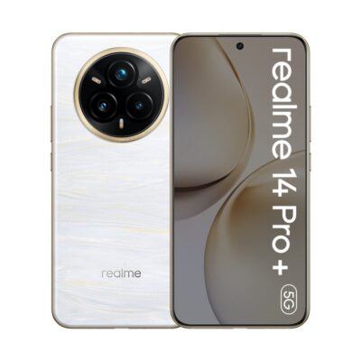 realme 14 Pro+ AI Dual SIM Pearl White 12GB RAM 256GB 5G - International Version